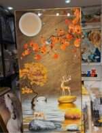 Giant size Crystal Wall Acrylic Painting/stoned Art Frame - Image 3