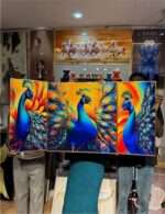 3 in 1 LUXURY Crystal Wall Acrylic Painting/stoned frame